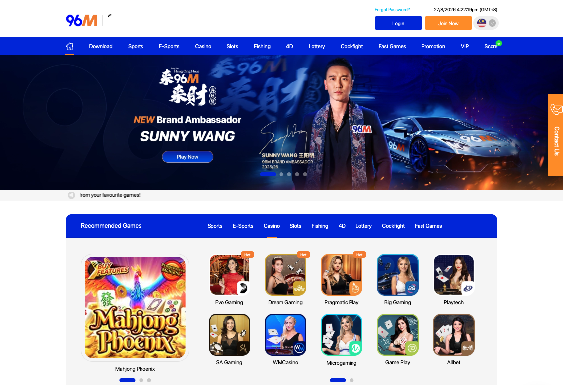 96M Online Casino Review by NextCasino 2026
