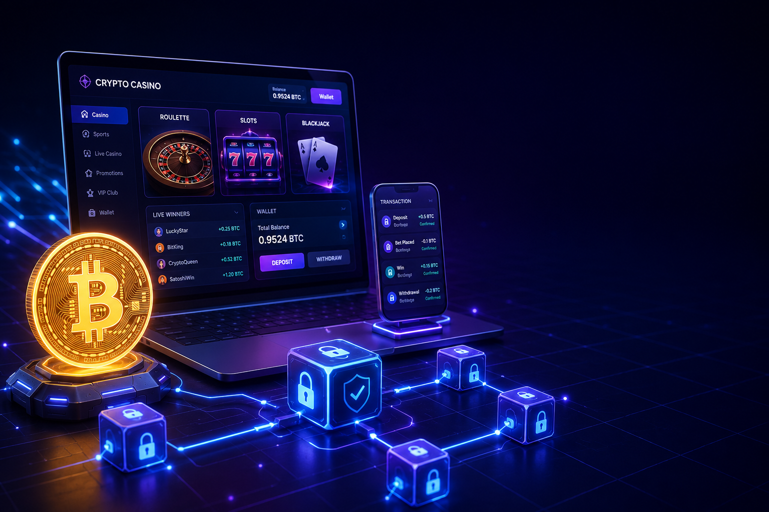 What is crypto online casino?